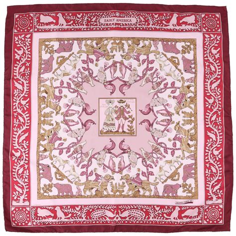 hermes early america scarf